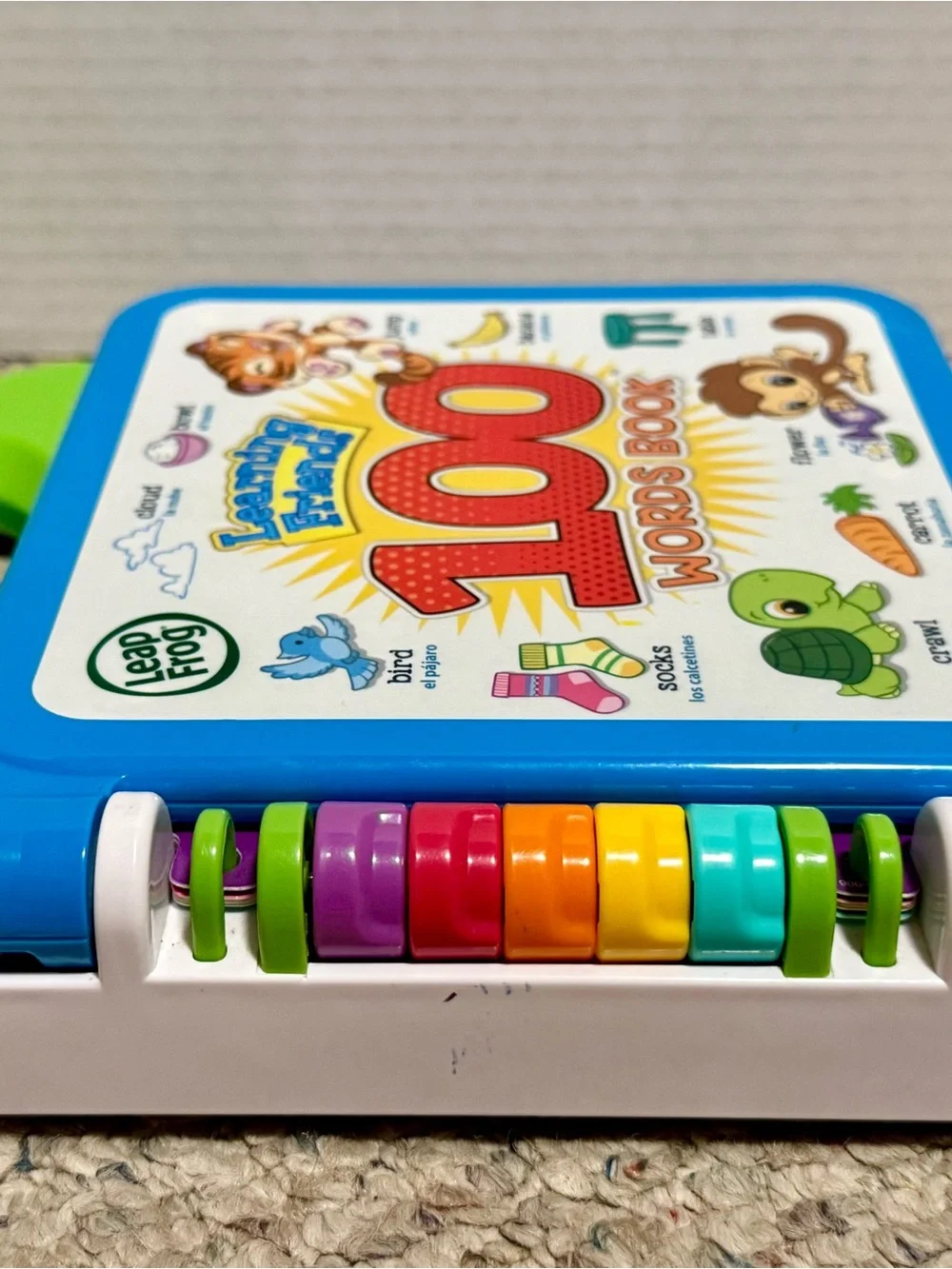 Learning Friends 100 Words Book Electronic Learning Toy for Toddlers-tested